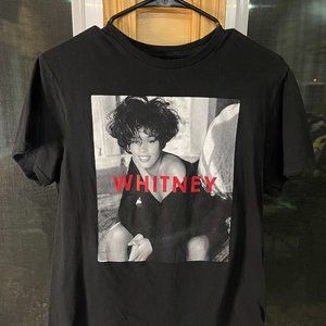 Whitney Houston graphic tee